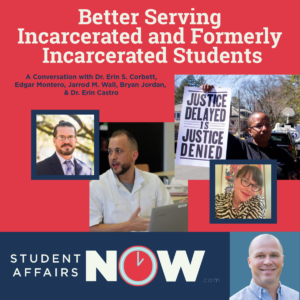Better Serving Incarcerated and Formerly Incarcerated Students episode artwork