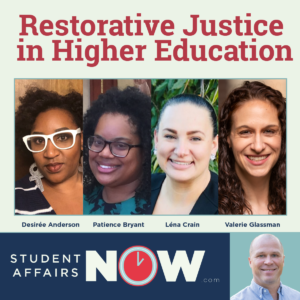Restorative Justice in Higher Education episode artwork
