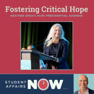 Fostering Critical Hope: Heather Shea’s ACPA Presidential Address episode artwork