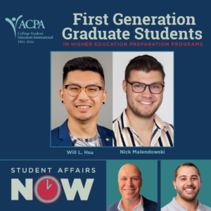 First Generation Graduate Students in Higher Education Preparation Programs episode artwork