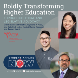 Boldly Transforming Higher Education Through Political and Legislative Advocacy episode artwork