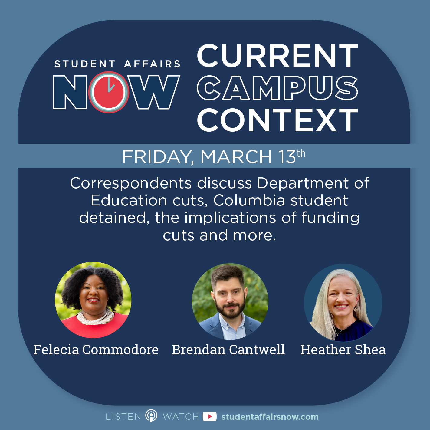 Current Campus Context: Education Cuts, Student Detainment, and the Politics of Funding episode artwork