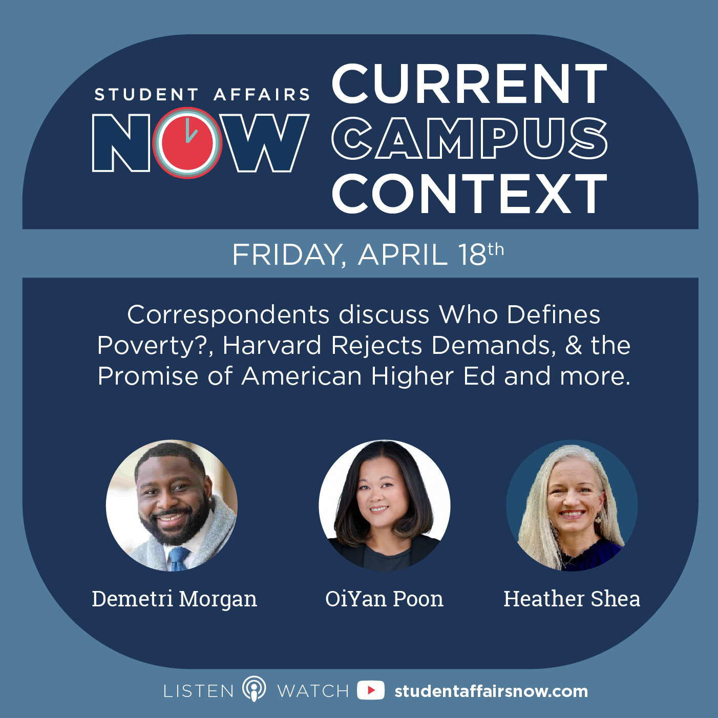 Who Defines Poverty? Harvard Rejects Demands, & the Promise of American Higher Ed episode artwork