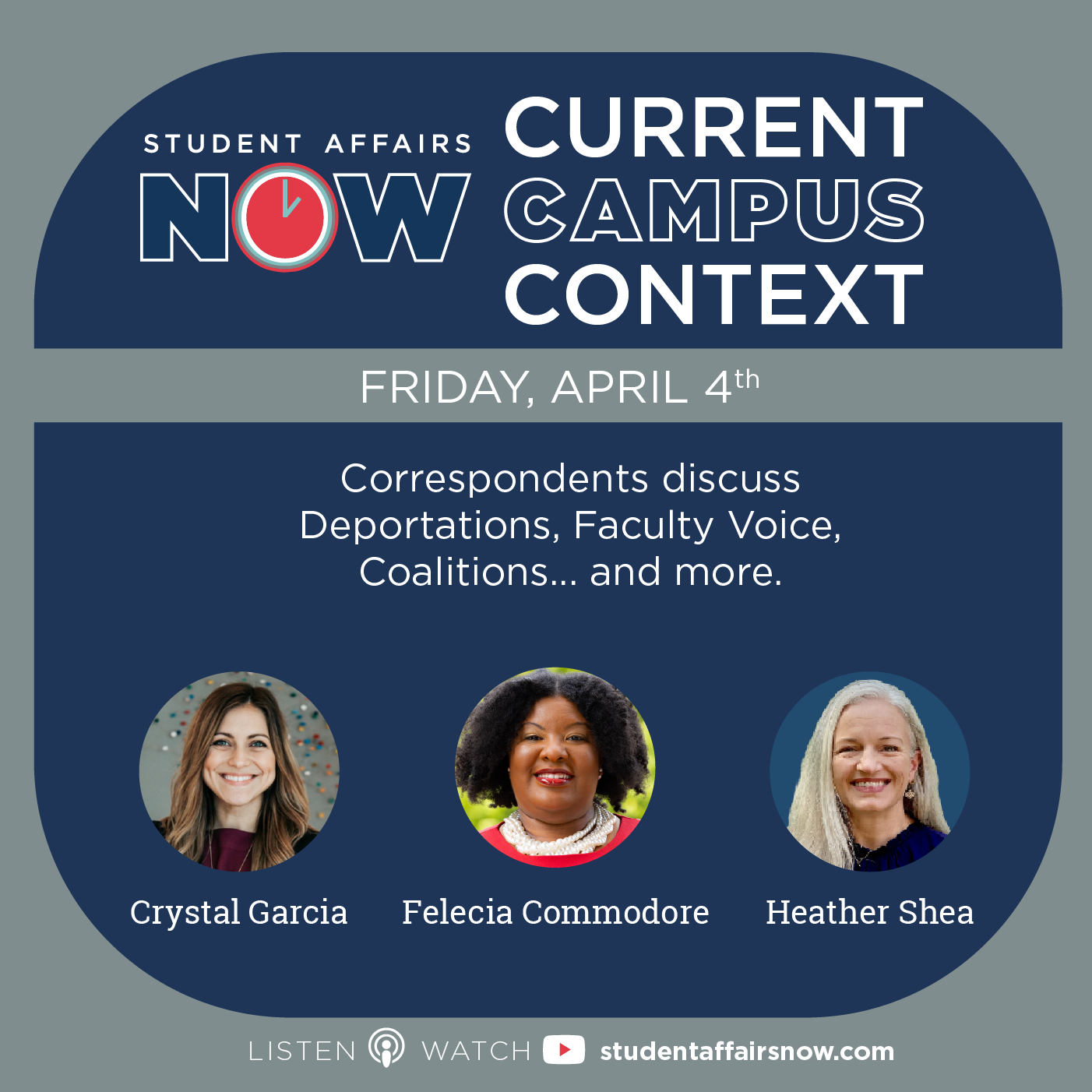 Current Campus Context: Deportations, Faculty Voice, & Coalitions episode artwork