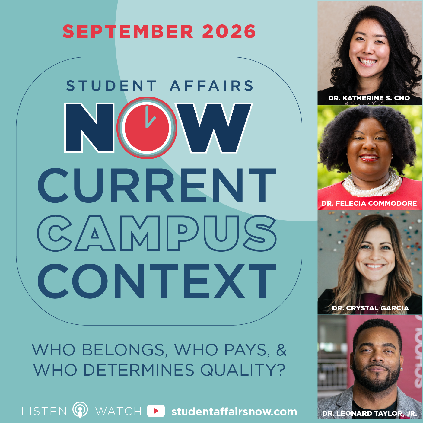 Current Campus Context: Who Belongs, Who Pays, & Who Determines Quality? episode artwork